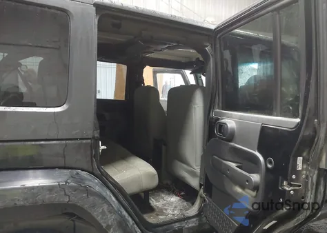 2008 Jeep Wrangler Unlimited Sahara from USA, damaged, VIN 1J4GA59188L574466